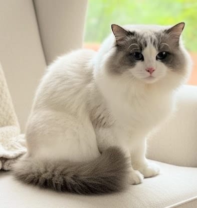 Sir Steve — Blue Point Bicolor Ragdoll king